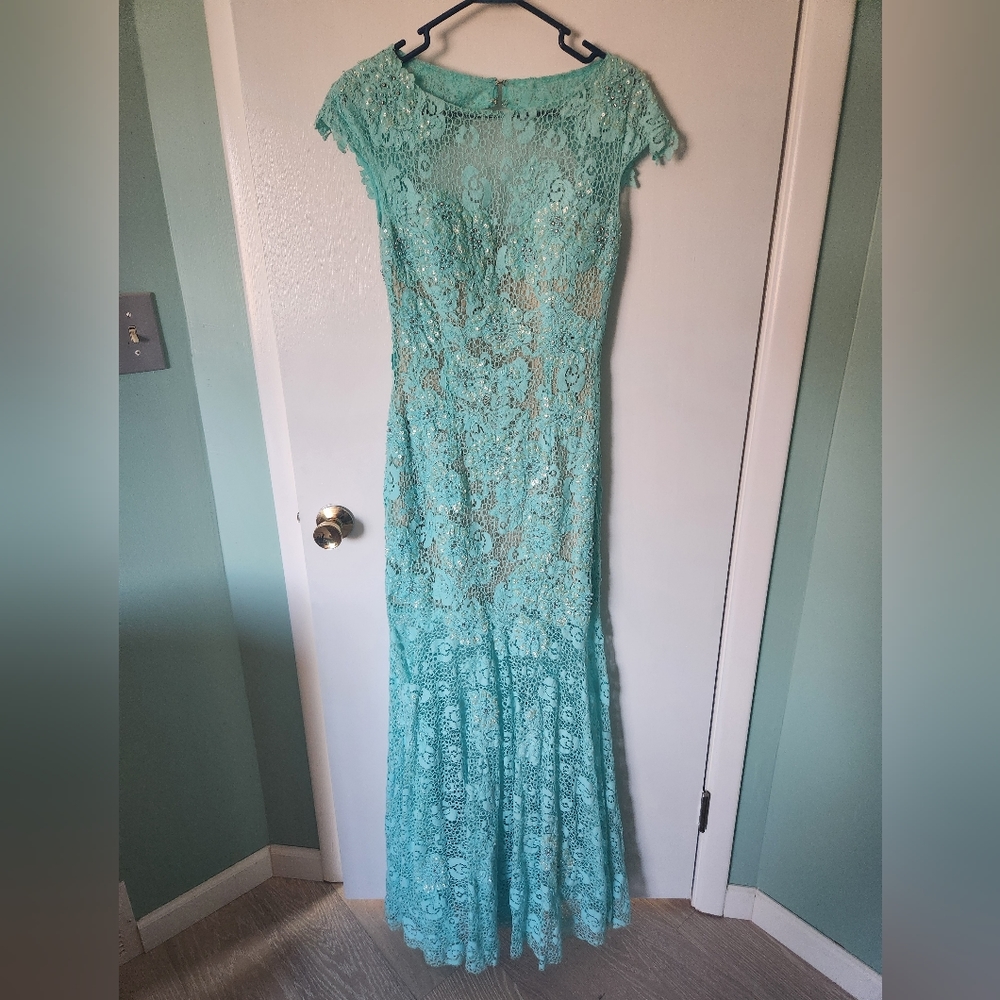 Formal Blue Mermaid Dress